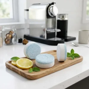 Professional Coffee Machine Cleaning Tablets Manufacturer Supply Food Grade Descaler for Drip Coffee Maker Espresso