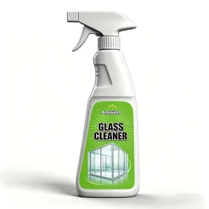 Professional Glass Cleaner Spray Fast Acting No Residue Eco Friendly Streak Free Crystal Clear Multi Surface Detergent
