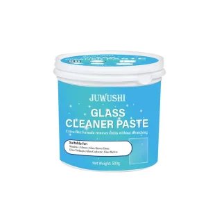 Professional Glass Cookware Cleaner Paste Eliminates Baked on Food Residues Water Repellent for Windows Mirrors 500g