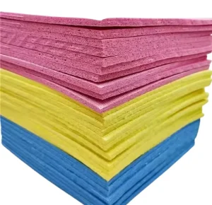 Professional Manufacturer’s Pure Biodegradable Natural Wood Pulp Fiber Cotton Cellulose Sponge Block Soft Raw Material Kitchen