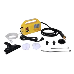 Professional Portable 1500W AC110-240V 50/60Hz App-Controlled Household Steam Cleaner Cars Kitchen Cleaning 2.2M 1-Year