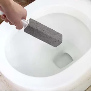Pumice Stone for Cleaning Brush Stick for Bathroom Shower Toilet Bowl Stain Remover Glass Porcelain Pool Tile Blister Packaging