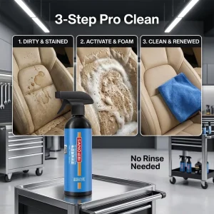 Quick Detailing Quick Detailer Car Interior Cleaner All in One Car Interior Cleaner for Car Wash Chain Supply