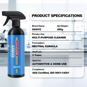 Quick Detailing Quick Detailer Multi purpose Cleaner All in One Car Interior Cleaner for Car Wash Chain Supply