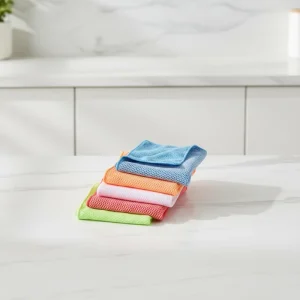 Quick Dry Woven Microfiber Super Absorbent Ultra fine Fiber Kitchen Towel Without Watermark