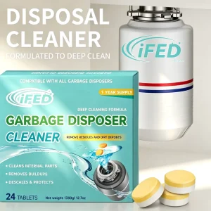 Quick Foaming Formula Dissolve Stuck Organic Debris Household Sink Garbage Disposer Cleaning Tablets