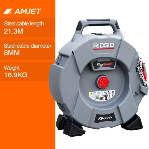 RIDGID K9 204 Professional Drain Cleaner for Larger Lines