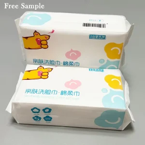 Ready Stock Custom Beauty Facial Towel Spa Salon 100% Cotton NonWoven Disposable Cotton Face Tissue for Personal Care