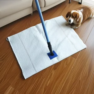 Recycled Mop Cloth White Cotton Floor Cleaning Cloth