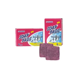Red Steel Wool Soap Pads for Hotel Use