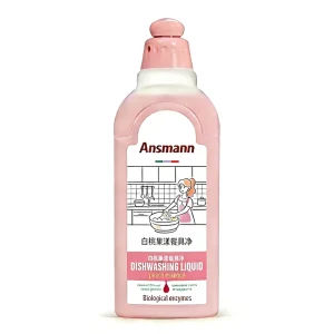 Refreshing White Peach Scent Dish Soap Mild Formula Fast Oil Removal Dishwashing Liquid