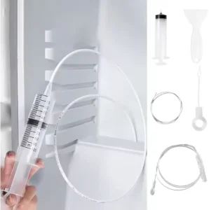 Refrigerator Drain Hole Clog Remover Dredge Cleaning Tools Fridge Hole Brush Water Outlet Cleaner for Household Cleaning