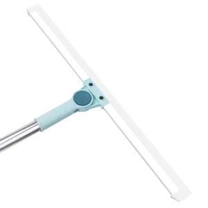 Retractable Silicone Shower Window Squeegee Cleaner Stainless Steel Handle Telescopic Glass Floor Wipers 35CM 50CM