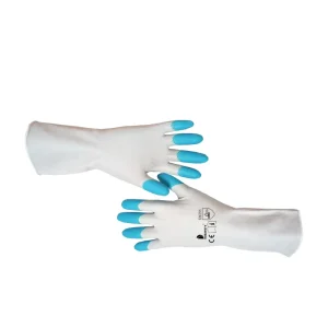 Reusable Cleaning Gloves PVC Dishwashing Gloves Kitchen Gloves Latex Free Unlined Finger with Different Color