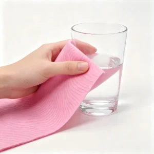 Reusable Colorful S Wave Cleaning Cloth Eco Degradable Strong Decontamination Kitchen Bathroom Daily Use Cloth