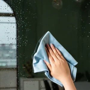 Reusable Eco Friendly Square Microfiber Glass Cloth Towel Cleaning Polishing Cloths