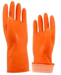 Reusable Eco Friendly Waterproof Household Rubber Gloves Natural Latex Kitchen Gloves