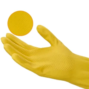Reusable Household Gloves Home Applicable Thickened 12 Inch Dishwashing Cleaning Rubber Gloves