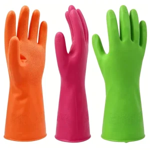 Reusable Non slip Household Kitchen Gloves