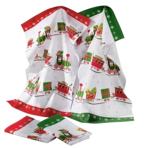 Reusable Quick Dry 100% Cotton Kitchen Tea Towel with Customizable Design & Logo