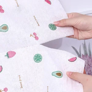 Reusable Thickened Non Woven Fabric Kitchen Bathroom Dishcloth Heavy Duty Absorbent Non Stick Oil Wipes