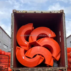 River Mining Dredging Pipe MDPE Dredge Pipe Floats
