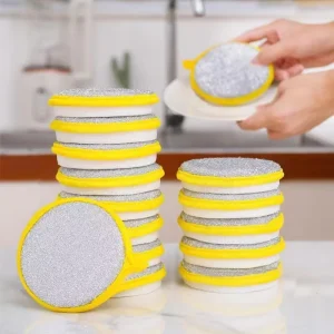 Round Sponge Scouring Pad