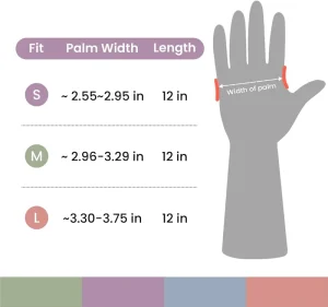 Rubber Cleaning Gloves 4 Pairs Reusable Dishwashing Kitchen Gloves