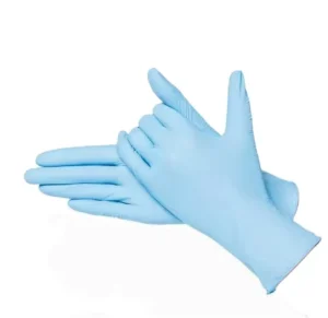 Rubber Disposable Powdered Gloves Powder free Waterproof Oil resistant Highly Elastic Needle Detection Wrist length
