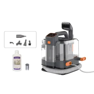SC 052A 1600W Carpet Cleaner Machine Home Orange Electric European Socket Wet/Dry Easy Operation Deep Cleaning Hot Water Spray