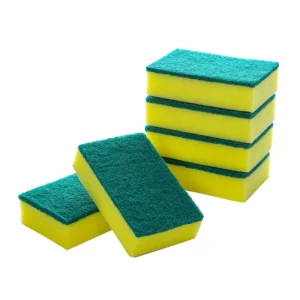 SSP05 Dishwashing Sponge Scrubber Magic Cleaning Sponge Block Absorbent Scouring Pad for Kitchen Cleaning