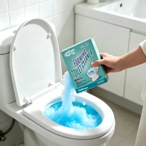 Safe and Effective High Foam Toilet Powder Deep Cleaning and Whitening WC Cleaner