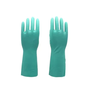 Safety Nitrile Gloves for Industrial Use with Extra Thick Design Chemical Resistance and Puncture Resistance