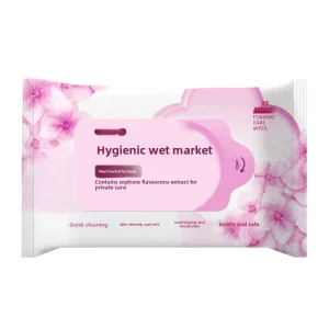 Sanitary Feminine Wipes for Women’s Nipple Care & Yin Hygiene Pack of 30 Pieces Paper Material