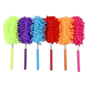 Scalable Long Handle Cleaning Cars Tool Desktop Household Dusting Brush Housekeeping Microfiber Chenille Dusters