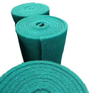 Scouring Pad Manufacturers Heavy Duty Colorful Scrub Pads Roll Industrial Cleaning Sponge Scour Pad Roll