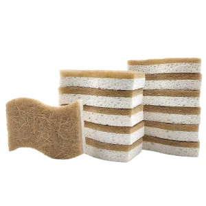 Scouring Pad Non-Stick Pan Scrubber Sponge Kitchen Dishwashing Pot Cleaning Tool