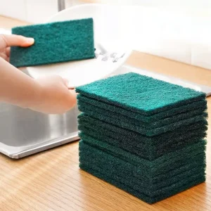 Scouring Pad Non scratch Cuttable Household Kitchen Cleaning Cloth for Washing Dishes Pot Stove Cleaning Multipurpose