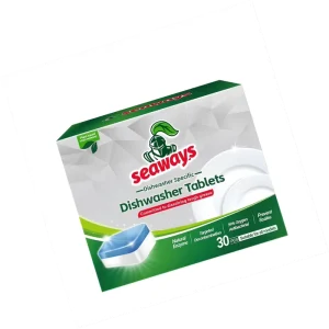Seaways 20g Factory Price High Quality Effervescent Dishwashing Cleaner Eco Friendly Dishwashing Cleaning Tablets