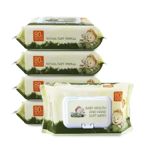 Sensetive Baby Wipes Set Baby Wipes Organic Water Customized Wipe Spunlace Nonwoven Baby
