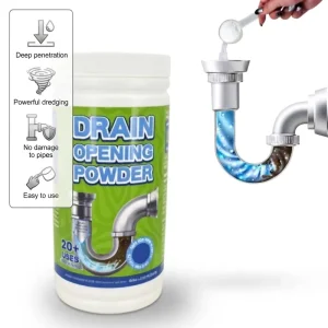 Sewer Bathroom Hair Drain Clog Remover Powder Pipe Dredging Agent Pipeline Cleaner Powder