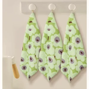 Shaohua Woven Microfiber Kitchen Cleaning Rag Super Absorbent Towels Oil Removing Lint Free Home Dish Cloth Custom Logo