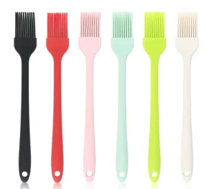Silicone Basting Brush for Barbecue Cooking Heat Resistant Pastry Oil Butter Sauce and Marinades