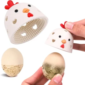 Silicone Egg Cleaning Brush Silicone Egg Brush Cleaner Chicken Duck Silicone Egg Cleaning Brush