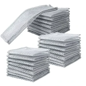Silver Cleaning Cloth Magic Dish Towel Strong Rust Removal Replace Steel Wire Balls Cleaning Cloth Rag