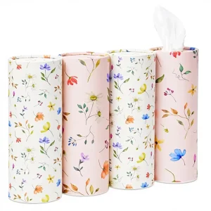 Sleek Modern Durable Round Car Tissue Paper Gentle Skin Friendly Multipurpose Hygienic Practical Accessory