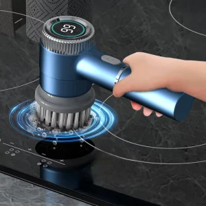 Smart Cordless Electric Broom Vacuum Cleaner for Hard Floor Carpet Kitchen Indoor Home Dust Cleaning Rechargeable Spin Sweeper