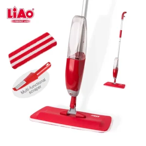 Smart Floor Cleaning Tools Set Eco House Telescopic Wall Cleaner Wiper Spray Mop With Sprayer