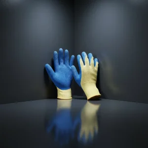 Soft Foam Latex Finish Ergonomic Design Comfortable Long Hour Wear General Purpose Safety Protective Latex Coated Work Gloves