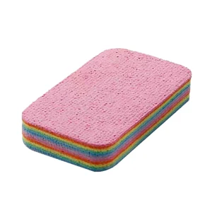 Soft Lightweight Sustainable Peelable Auto Detailing Car Wash Sponge Scouring Pads for Polishing & Cleaning